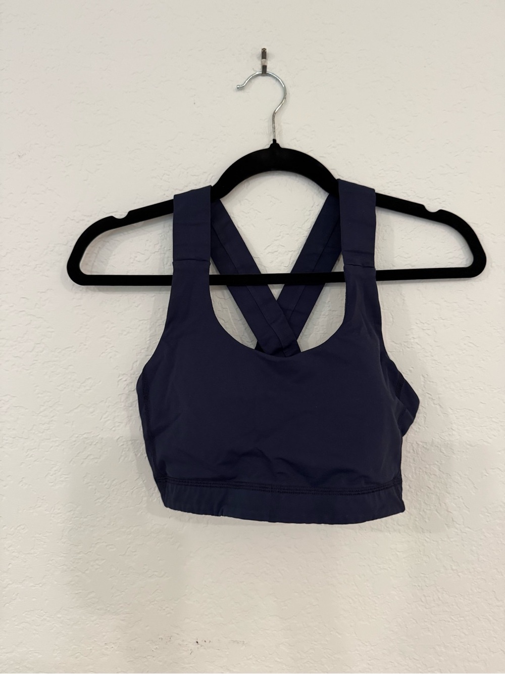 lululemon athletica Navy Cross-Back Sports Bra
